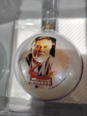 1996 Kenny Rogers Christmas Ornament